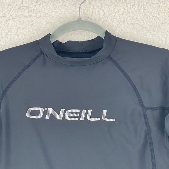O'Neill Performance Fit Rashguard Shirt Youth Boys Size XLarge Black Long Sleeve - Picture 3 of 14